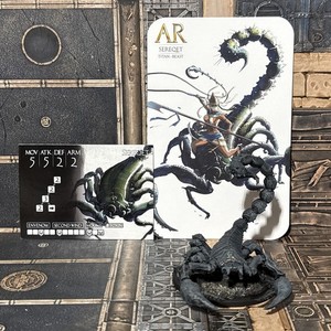 Arena Rex Sereqet (No rider) “Painted” + Cards