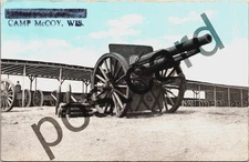 CAMP McCOY, WI, Camp Robinson, Four Point Seven, postcard jj484