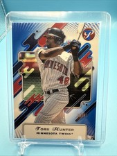 2025 Topps Pristine - Torii Hunter #147 Blue Refractor /75