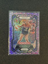 2024 Panini Prizm Monopoly WNBA Celeste Taylor 66 Millionaire Purple Shimmer /50