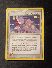 Pokemon Trainer Rocket's Admin 86/109 EX Team Rocket Returns - Uncommon ENG EXC+