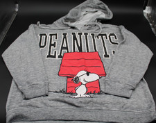 Peanuts Snoopy "Joe Cool" XL Womens Gray Hooded Sweatshirt