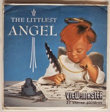 1957 The Littlest Angel View Master Packet B381 3 Reel Set Book 3D Complete