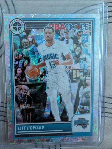 2023-2024 Panini Premium Stock Jett Howard Prizm Scope Silver - Picture 1 of 2