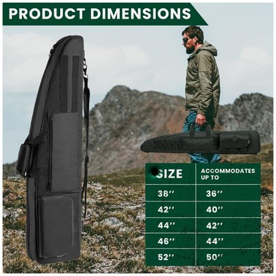 Travel-Friendly Outdoor Bag - 38'' to 52'' - Adjustable Strap