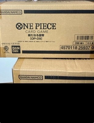 Japanese OP09 One Piece Card The Four Emperors Booster Box Case