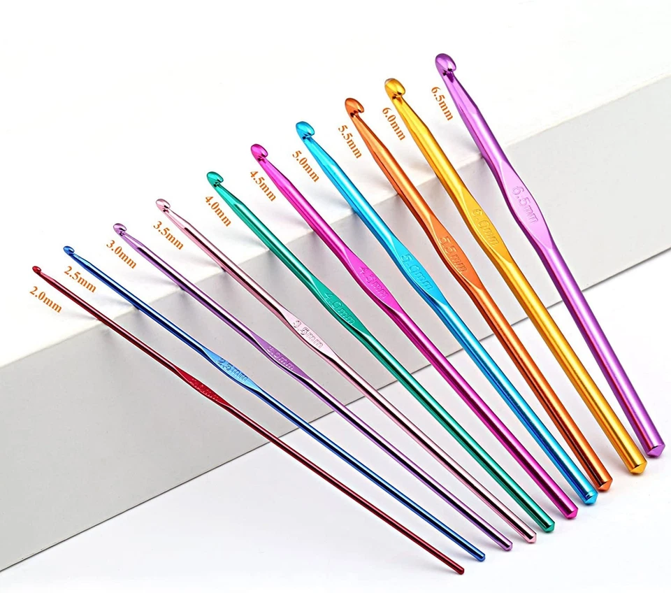 LIHAO 74-Piece Crochet Hook and Loop Set with Knitting Needles, Lace Needles, St - Image 4 of 4