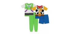 2 NEW PAIRS OF BOYS DISNEY TOY STORY COTTON PAJAMAS PJS WOODY BUZZ LIGHTYEAR 4T