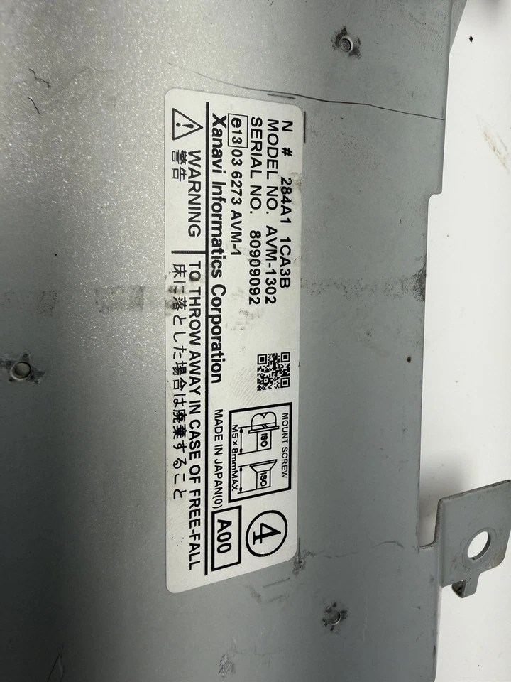 2009-2010 INFINITI FX35 FX50 相机控制器电脑模块 284A1-1CA3B — 第 2/3 张图片