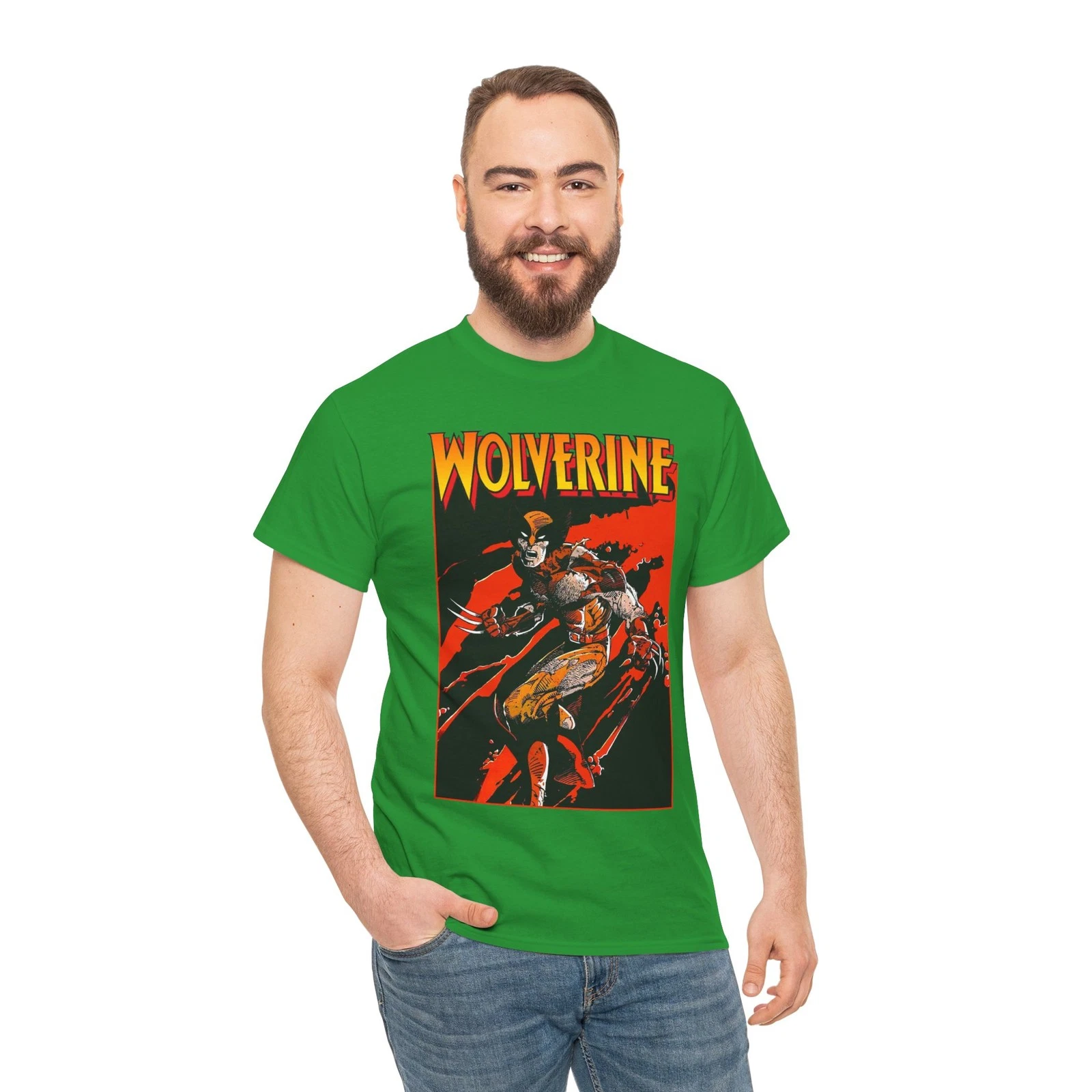 Wolverine T-Shirt - Barry Windsor-Smith Art - Marvel Comics - Uncanny X-Men