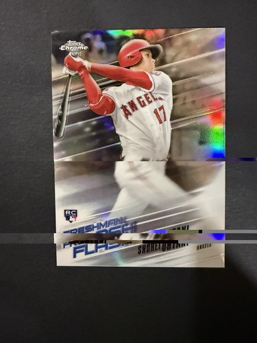 2018 Topps Chrome - Freshman Flash Shohei Ohtani #FF-1 (RC)