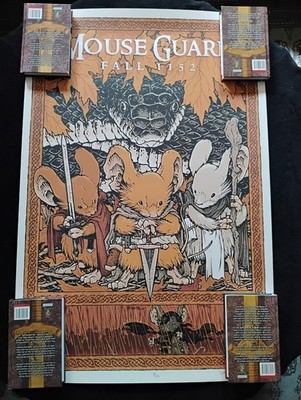 Mouse Guard: Fall 1152 Limited Edition Poster MONDO David Petersen *ARTIST PROOF