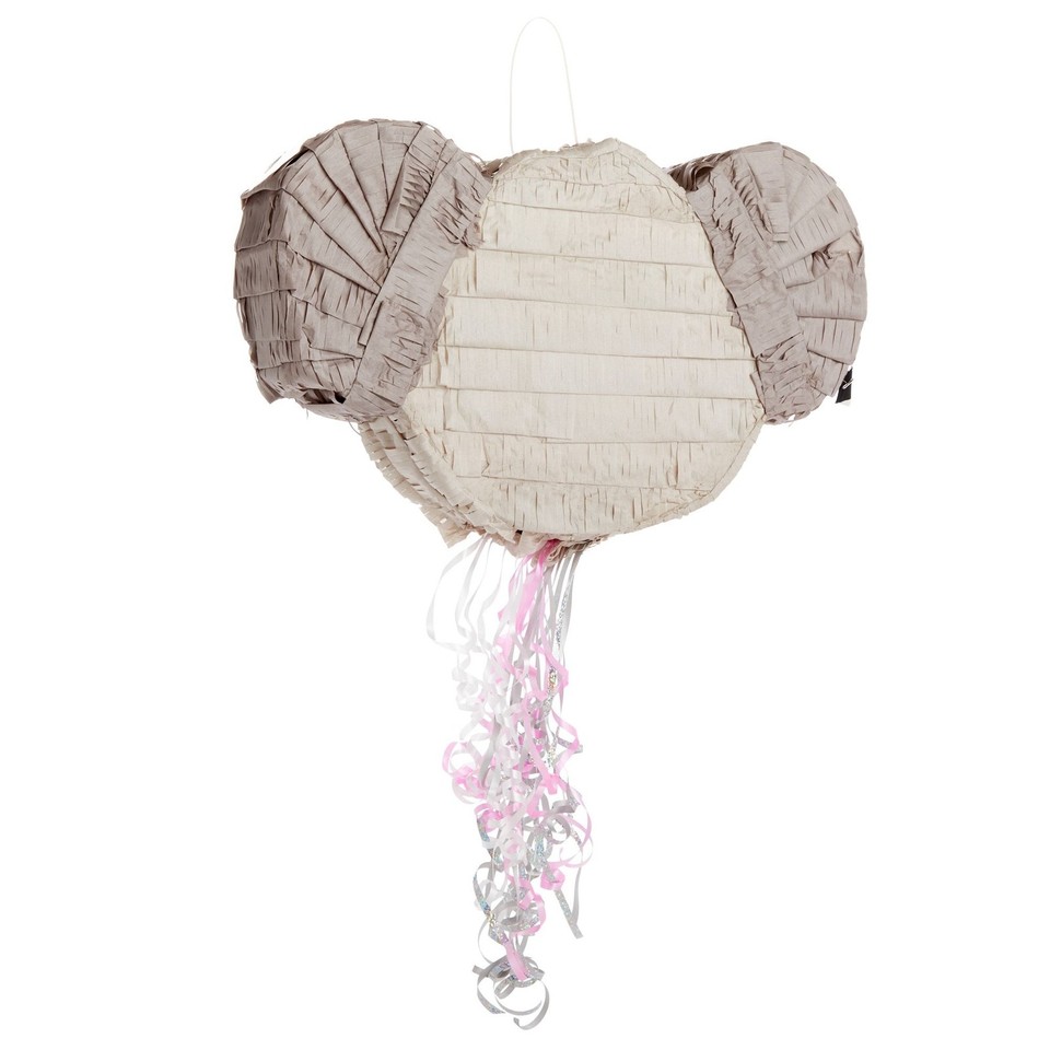 Small Pull String Koala Pinata for Jungle Animal Birthday Party, 16.5 x ...