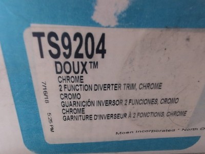Moen TS9204 Doux Transfer Valve CHROME