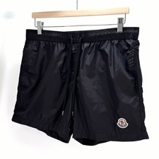 Moncler Nylon Swim Shorts Black 143831481