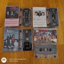 Southern Gospel Cassette Lot of 4 Nelons Isaacs Gospel Travelers Roy Knight