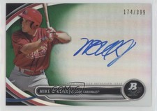 2013 Bowman Platinum Prospects Green Refractor 174/399 Mike O'Neill Auto 5tr