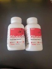 Gluco Bio Blood Sugar Balance Pills, Heart Health Support 60 Cap 2pack 
