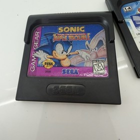 SEGA Game Gear Console Model 2110 WORKING + Star Wars Return Of The Jedi Bundle