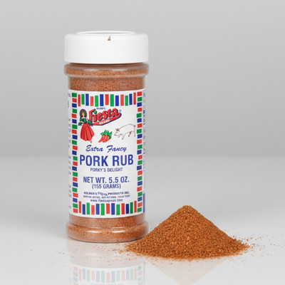 Bolner's Fiesta Pork Rub 5.5 oz Sweet & Smoky Texas BBQ Spice