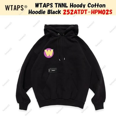 WTAPS TNNL Hoody Cotton Hoodie Black 252ATDT-HPM02S