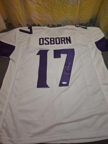 Minnesota Vikings KJ Osborn Autographed Jersey JSA Certified