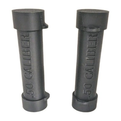 50 Cal Muzzleloader Speed Loader Tubes 2 Pack Black Quick Load Rifle Hunting USA