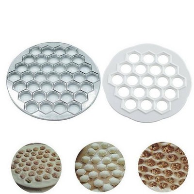 19/37 Löcher Pelmeni Knödel Teigtaschen Gebäck Küche Werkzeuge Form Maker DIY