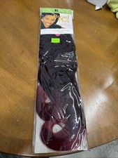 Sensationnel Braid Plus synthetic hair extensions in a Yaki ponytail