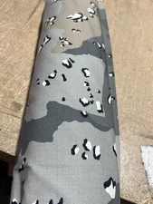 Six Color Chocolate Chip Gray Saudi NyCO Ripstop MIL-SPEC by the Yard USA Made