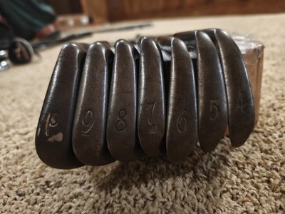 Scratch Golf Iron Set Hand Ground AR1 EZ1 Combo 4-P X Flex NS Pro Blue BB&Co