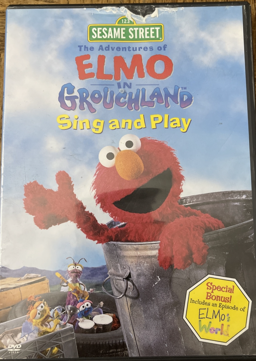 Sesame Street Adventures Of Elmo In Grouchland DVD 74645161792| eBay