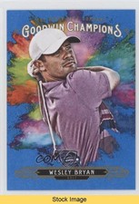 2018 Goodwin Champions Splash of Color Royal Blue Wesley Bryan #127 READ n7r