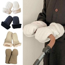 Baby Car Safety Gloves Fleece Lined Windproof For Outdoor Activities