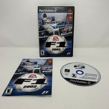 EA Sports F1 2002 Sony PlayStation 2 PS2 Racing Game CIB SLUS-20455 Complete