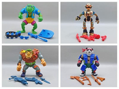 Teenage Mutant Ninja Turtles aus den 80er und 90er - TMNT - Vintage - Auswahl