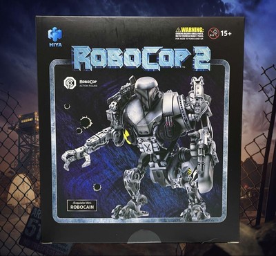 Hiya Toys Robocop 2 Kane 1/18 scale figure Set of 2 Used