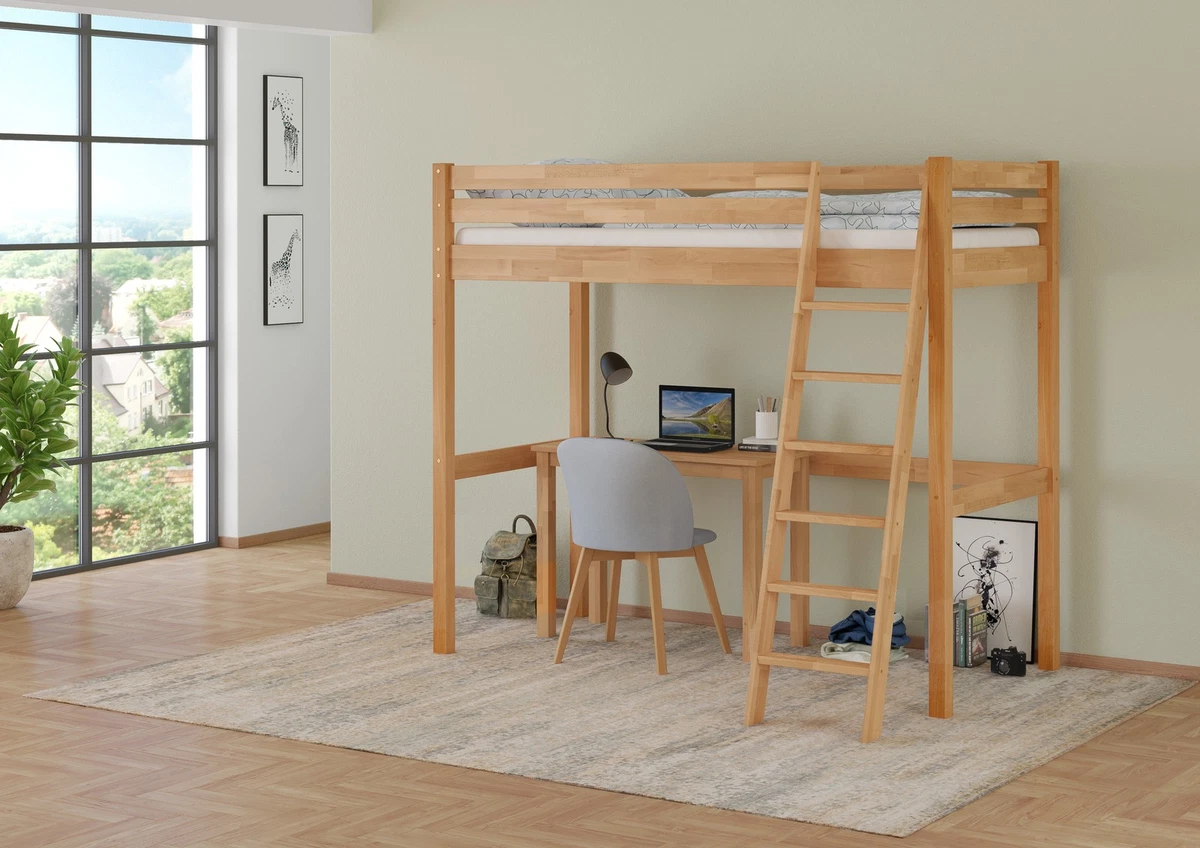 LIT MEZZANINE 2 places Ikea noir EUR 130,00 - FR