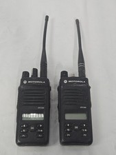 Lot of 2 Motorola XPR3500 AAH02RDH9JA2AN UHF Digital Radio.. No Battery