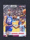 MICHAEL JORDAN BULLS 1992 NBA HOOPS BASKETBALL EAST ALL - STAR CARD #257 MINT