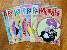 Ranma 1/2 Manga Viz Part One #1 2 3 4 5 6 7 9.0 VF/NM set completo Rumiko