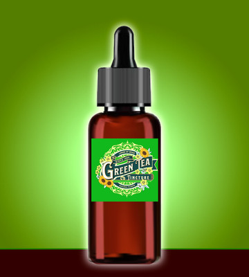 Organic Green Tea Tincture - Pure Camellia Sinensis Energy Focus Support USA 2oz