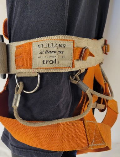 Vintage Troll Whillans Climbing Sit Harness Made In England