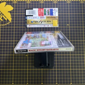 MAGIC KNIGHT RAYEARTH Sega Saturn W/Manual Spine Complete CIB