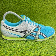 Asics Hyper Rocketgirl XC Womens Size 8 Blue Running Track Field Shoes Sneakers