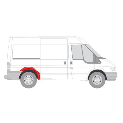 Innenkotflügel Radhausschale hinten rechts für Ford Transit Kasten