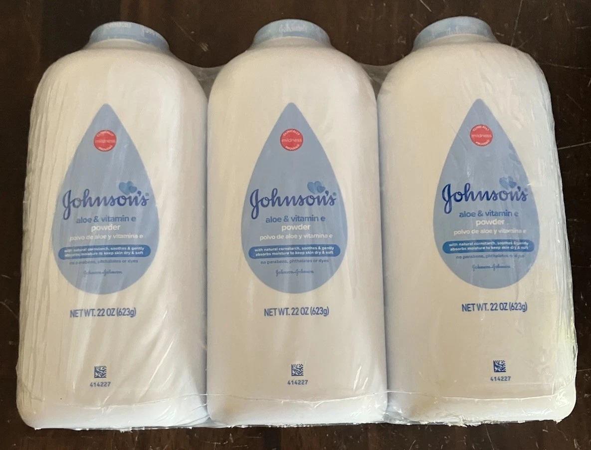 Lot 3 Johnson's Baby Powder Cornstarch w/Aloe & Vitamin E 22 oz/ea Bottle NEW
Opens in a new window