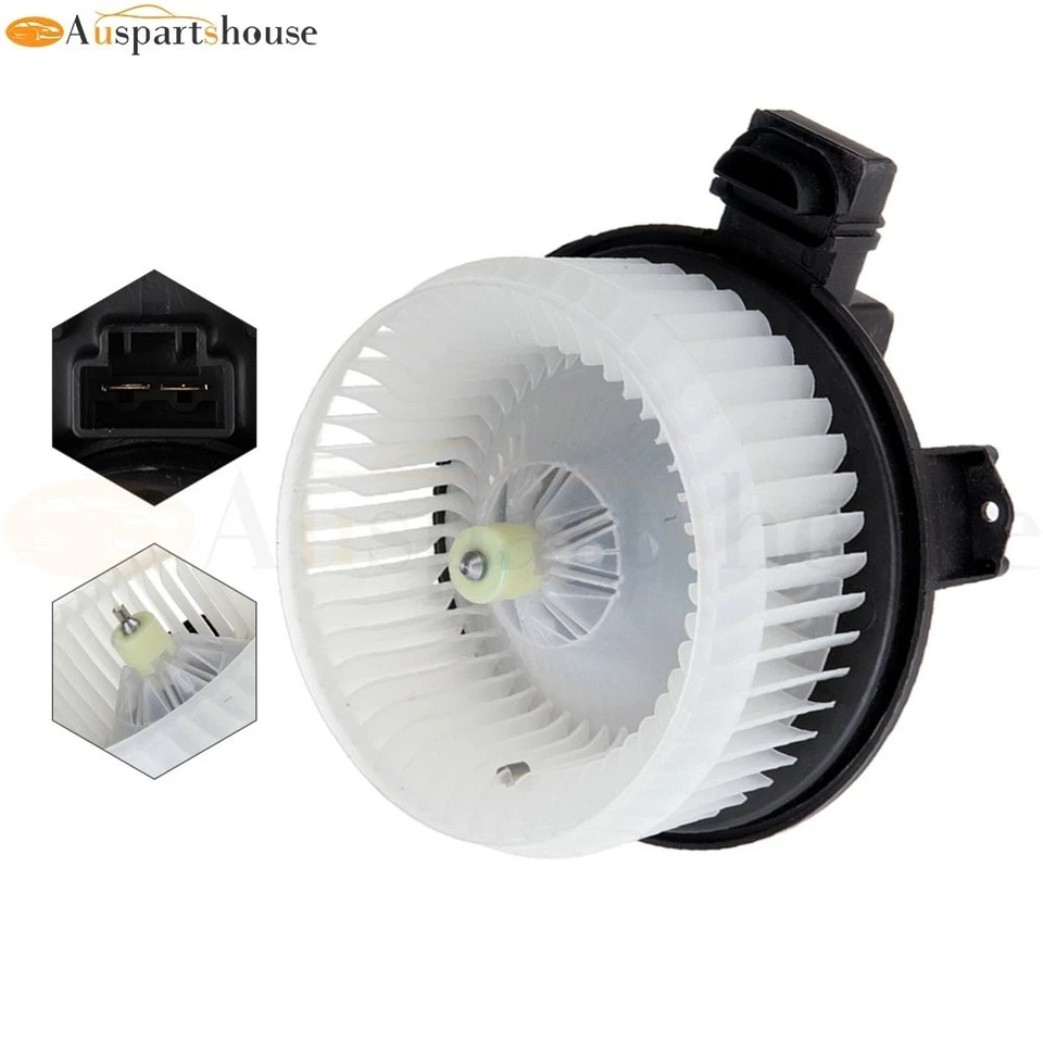 Front HVAC Heater Blower Motor W/Fan Cage for 98-02 Lincoln Town Car 615-00565B - Image 4 of 4