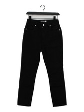 Mint Velvet Women's Jeans UK 10 Black Cotton with Elastane Straight