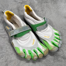 Vibram Fivefingers Shoes Womens US 6.5 EUR 36 Greenn Low Minimalist Barefoot
